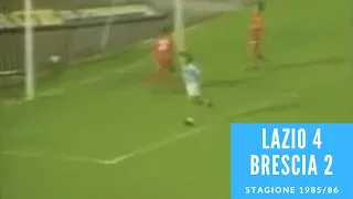 15 giugno 1986: Lazio Brescia 4 2