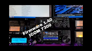Aktualizacja ICOM 7300 firmware 1.40