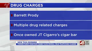 Former Fargo cigar bar owner faces federal drug trafficking charges