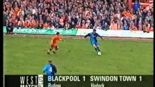 1996-04-20 - Blackpool vs Swindon Town
