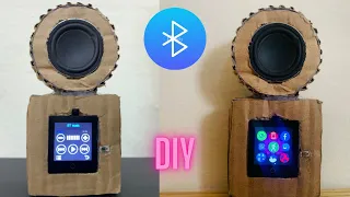 Recycled Materials || Amazing DIY Bluetooth Speaker || How to make Bluetooth speaker