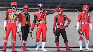 「レッドヒーロー」ショー　2016.7.18　Red Super sentai heros