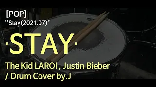 STAY (Drumcover,Drum sheet music) - The Kid LAROI , Justin Bieber #드럼놀이터