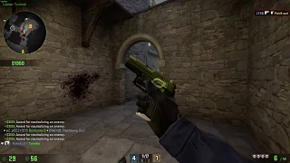 How to hold drop on Cobblestone pistol round