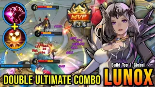 100% Deadly!! Lunox Double Ultimate Combo!! - Build Top 1 Global Lunox ~ MLBB