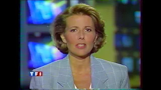 Journal TF1 Parc Des Princes 93 Johnny Hallyday