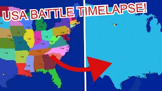 What STATE is going to WIN!?!? - Age of Conflict - Timelapse