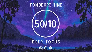 50 Minute Timer 📚 Lofi Pomodoro 50/10📚 Lofi Study Mix 📚 3 x 50 min