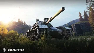 M48A5 Patton | 10k урона на Фьордах