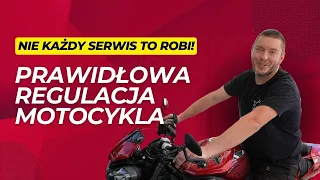 Jak ustawić pod siebie motocykl? Nie każdy serwis to robi, nie każdy mechanik o tym mówi!