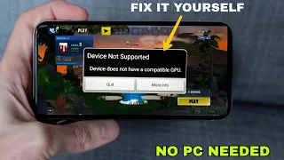How To MOD Fortnite APK For Incompatible Android Phones - Fortnite Mobile GPU Fix