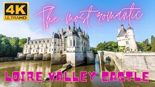 [4K] Chenonceau castle full walk tour in the Loire Valley