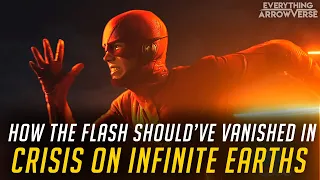 How the Flash should've vanished in Crisis on Infinite Earths (Series Finale Concept)