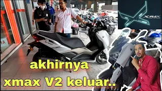 XMAX V2 max silver koyak plastik | warna dia pelik tapi nice