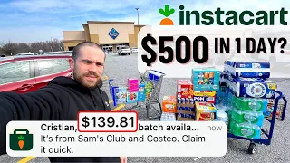 can you make $500 in 10 active hours with Instacart? (2024)