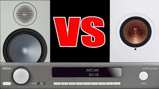 [Sound Battle] KEF LS50 vs Monitor Audio Bronze 100 Bookshelf Speakers with Arcam SA10 Amplifier