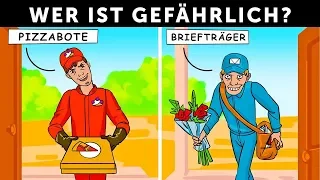 10 KÜHNE RÄTSEL, DIE DICH INS SCHWITZEN BRINGEN 😅