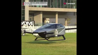 Flugzeug? Drohne? Auto? Fliegendes Taxi aus China kann 2 Personen transportieren