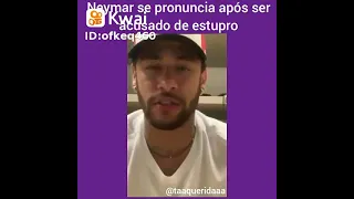 Compartilhando. O Jogador Sr. Neymar se pronúncia após se acusado de estupro.  Domingo, 03.10.21