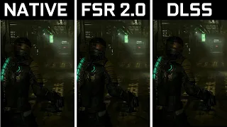 Dead Space Remake - Native vs DLSS vs AMD FSR 2 - Benchmark Comparison