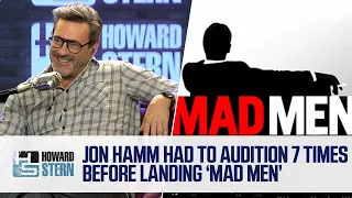 Jon Hamm Auditioned 7 Times for “Mad Men”