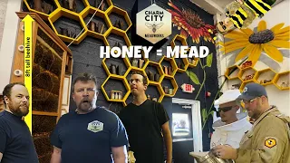 #honeybee observation hive install at @charmcitymeadworks2188