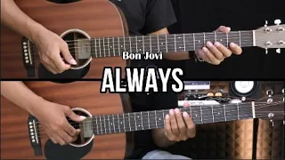 Always - Bon Jovi | EASY Guitar Tutorial  - Guitar Lessons