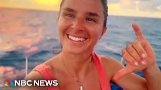 Cole Brauer sets record as the first American woman to sail nonstop around the world
