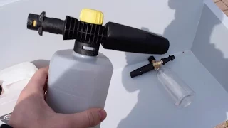 WHY you should get the more expensive FOAM GUN!!!!! (INSANE DIFFERENCE!!!!!!!)