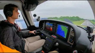 SHORTEST RUNWAY in Florida!! - CIRRUS SR22 fishing and landing in CEDAR KEY