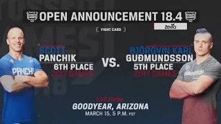 CrossFit Open 18.4 – Panchik vs Gudmundson