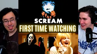 REACTING to *Scream (1996)* SO CRAZY!!! (First Time Watching) Horror Movies