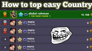 Easy way to top country • 8 ball pool | unknown gamer 8bp | 15b country league winnings