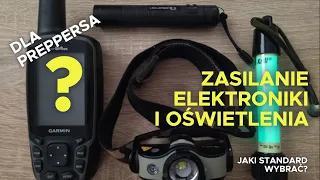 Zasilanie elektroniki i oświetlenia dla PREPPERSA #preppersowy #prepper #plecak ewakuacyjny #bob