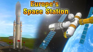 KSP: The Forgotten European Space Station Columbus - Recreation