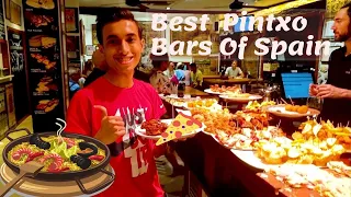 Trying PINTXOS in SPAIN| San Sebastian