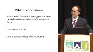 Post-Concussion Dysautonomia - Dr. Glen Cook