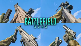 Battlefield 2042 - All Weapons Reload Animations [ 2021 - 2023 ]