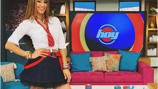 Yanet García cautiva con su sexy lado Rebelde al estilo Mia Colucci