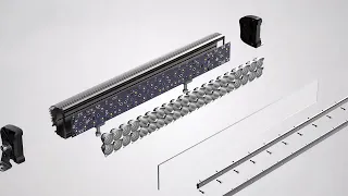 Nilight LED Light Bar 21.6 Inch 200W Flood Spot Combo Beam 24000LM Osram P8/5W Chips