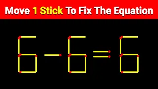 If you are GENIUS solve this | Matchstick puzzle | Ep : 18
