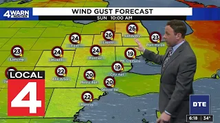 Metro Detroit weather forecast Feb. 25, 2023 -- 6 p.m. Update