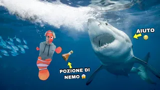 ANTO SI È TRASFORMATO IN UN PESCE! ORA NUOTA NEL MARE!! *è pericoloso*