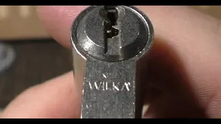 Wkładka WILKA klasa zabezpieczeń C - atak wytrychem, patroszenie, #Lockpicking