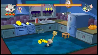 Tom and Jerry in Fists of Furry Gameplay on Cookin' Up A Storm Spike vs Tom 4K UHD 60Fps