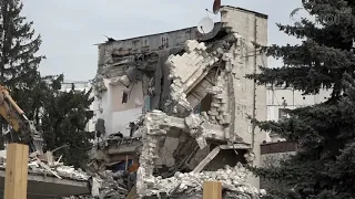 Снос здание ДК культуры профсоюзов в Кишиневе