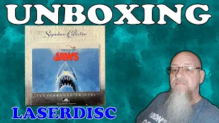 UNBOXING - JAWS - LASERDISC - SIGNATURE COLLECTION