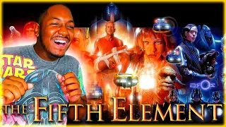 THE FIFTH ELEMENT Movie Reaction | *FIRST TIME WATCHING* | The Wierdest SCI FI Film LOL!