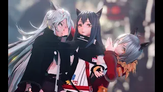 【Arknights MMD/4K/60FPS】Lappland & Texas & ProJeKT RED【LIAR DANCE】