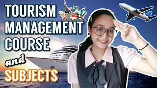 Tourism Management Course | Subjects 3rd Year Tourism | Flight Attendant Course in Philippines 2022